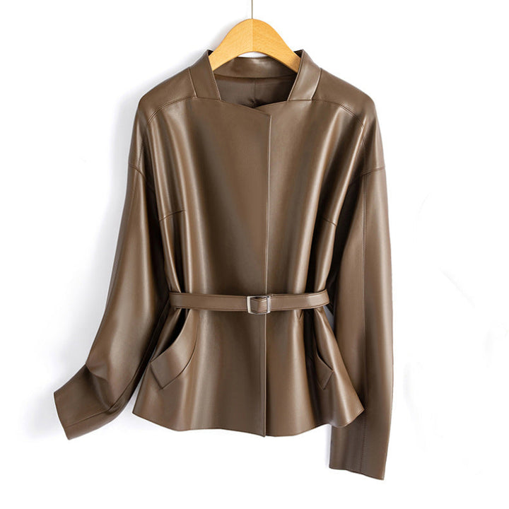 CELINA™ GENUINE LEATHER JACKET