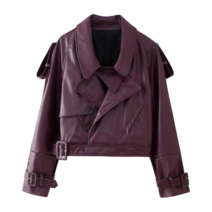 NATALIA™  LEATHER JACKET
