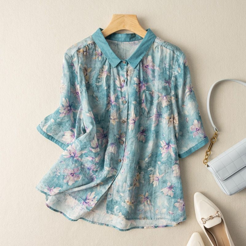 ALMA LINEN SHIRT