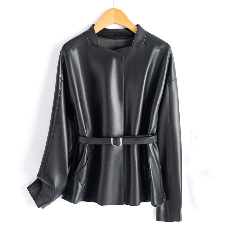 CELINA™ GENUINE LEATHER JACKET