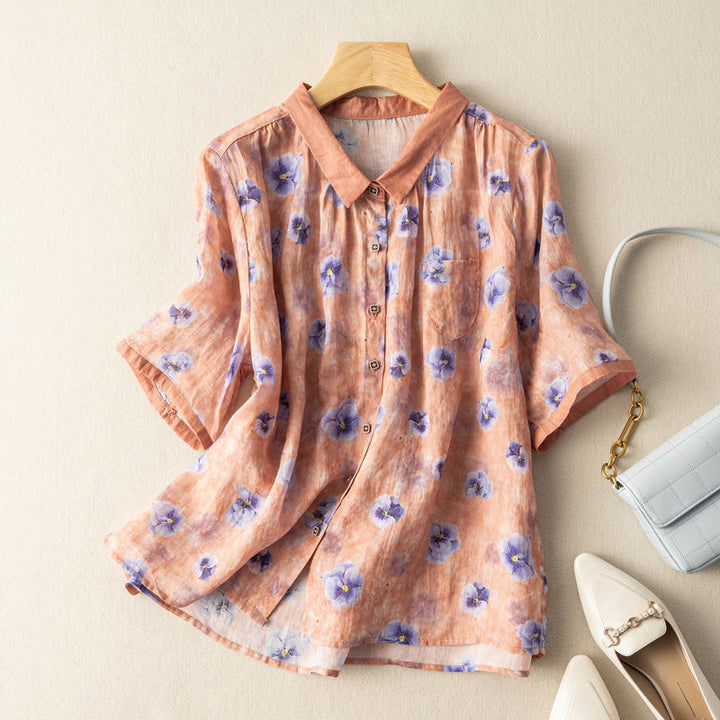 ALMA LINEN SHIRT