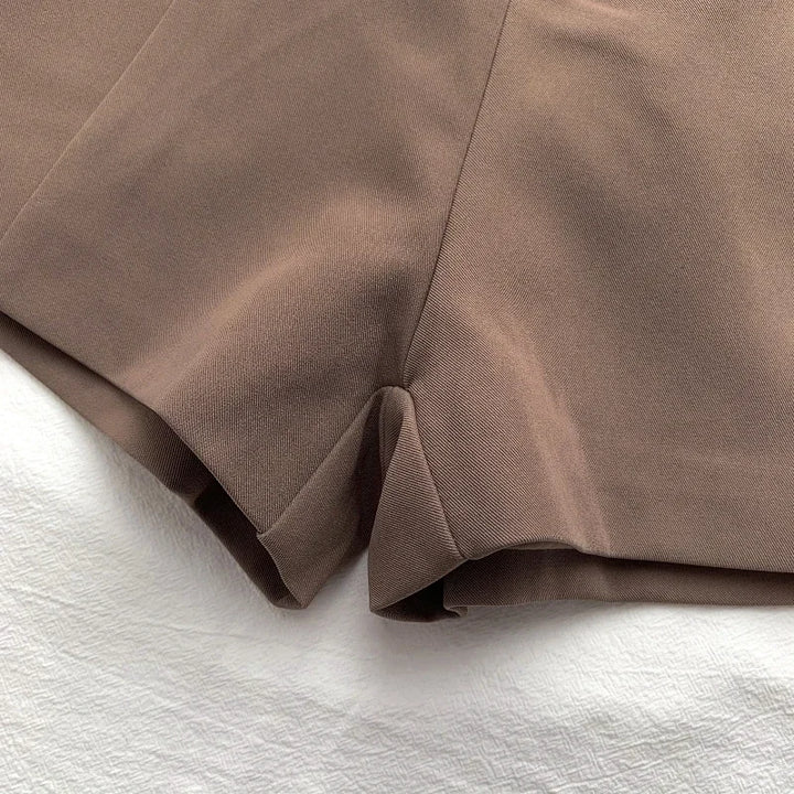 ANNA BELTED SHORTS