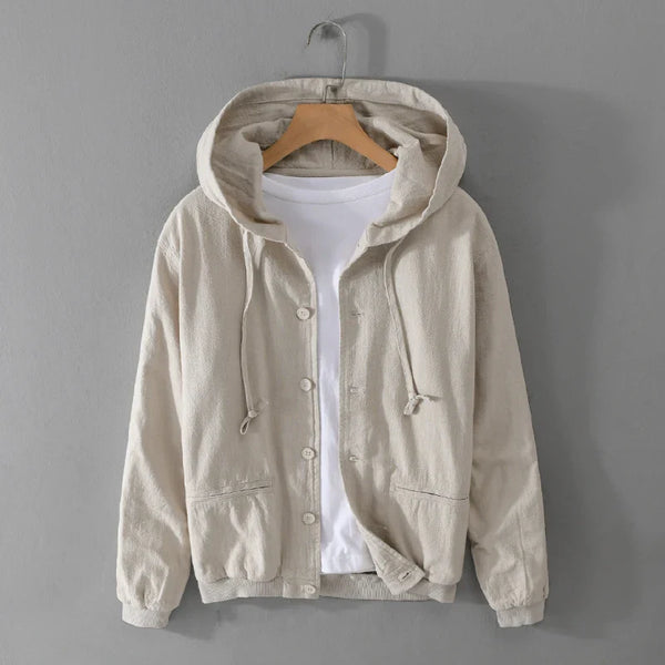 NOAM LINEN HOODIE