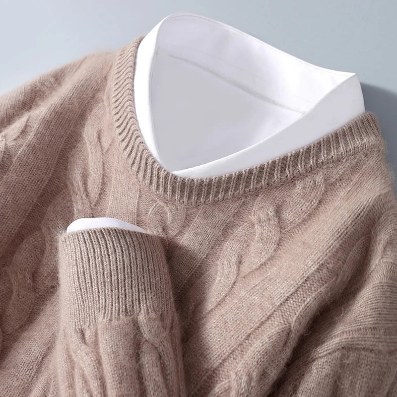 ROBERTO CABLE SWEATER