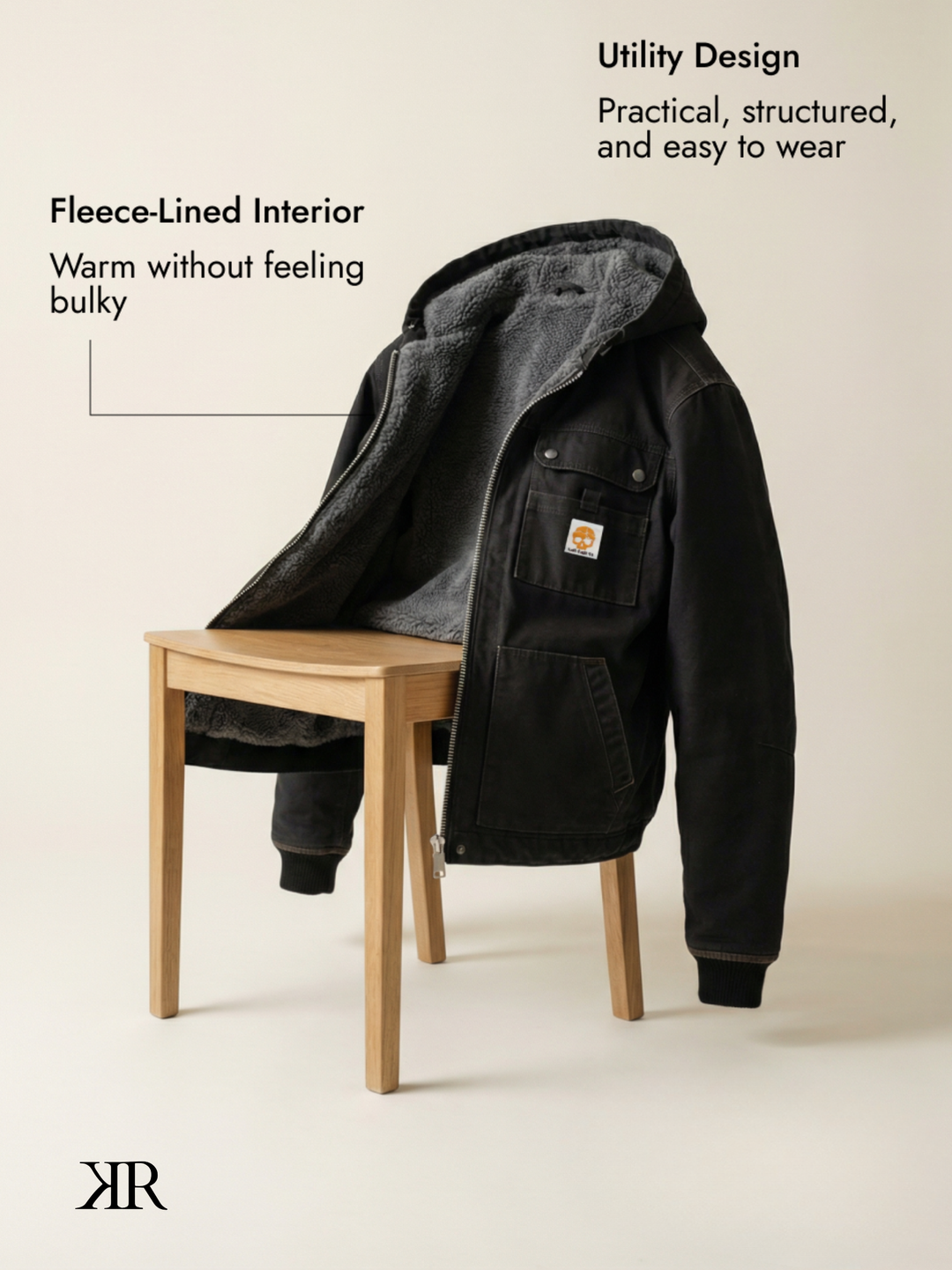 DEXTER | FLEECE LINED UTILITY JACKET