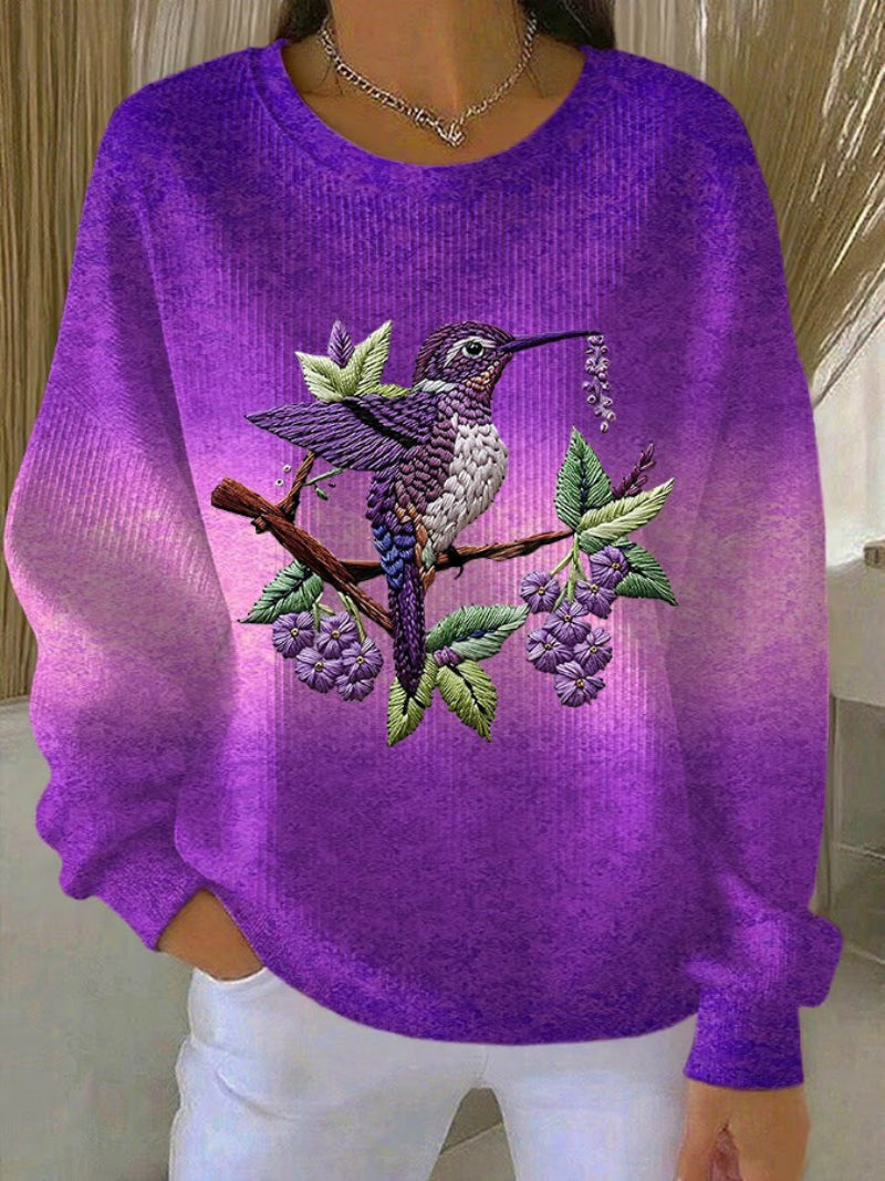 WOMENS MENTAL HEALTH SUPPORT | HUMMINGBIRD SWEATSHIRT