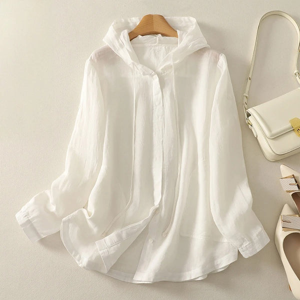 NOA LINEN HOODIE