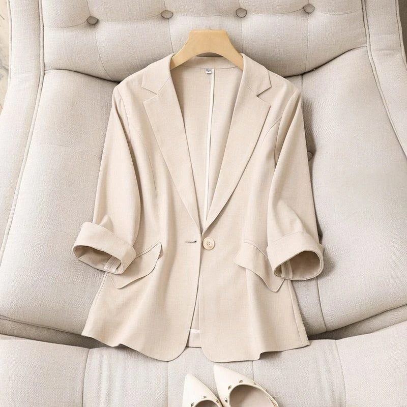 NOVA LINEN BLAZER