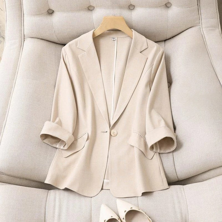 NOVA LINEN BLAZER