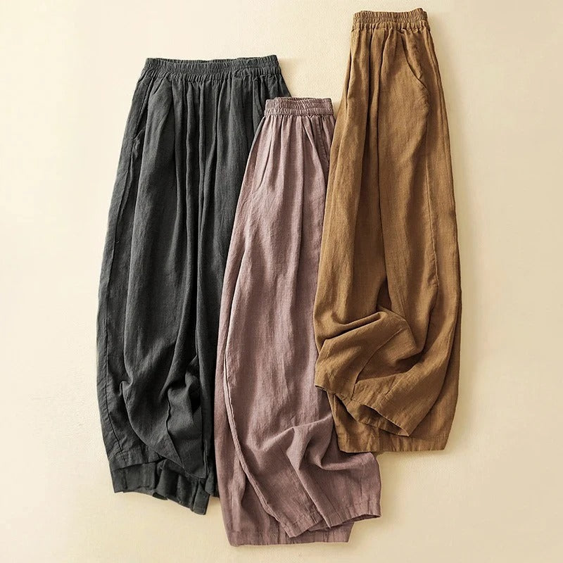 VICTORIA LINEN PANTS