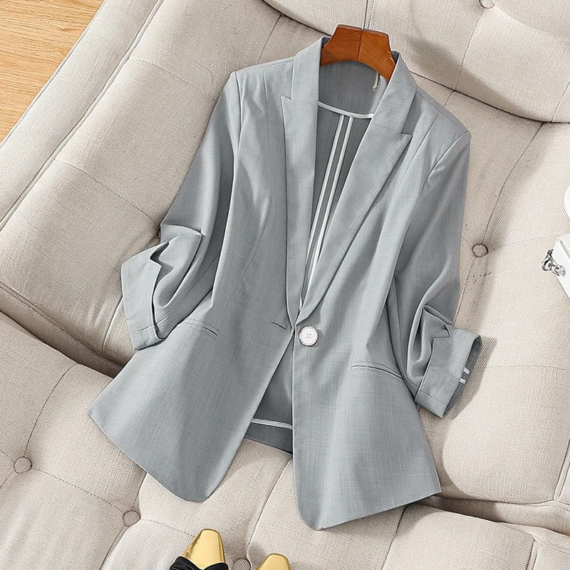 CLAIRE LINEN BLAZER