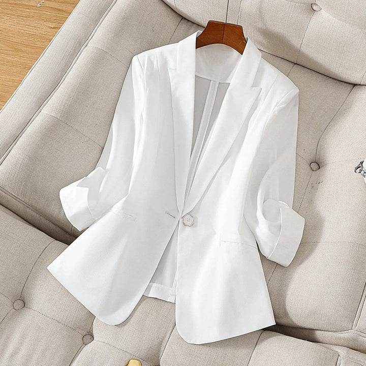 CLAIRE LINEN BLAZER