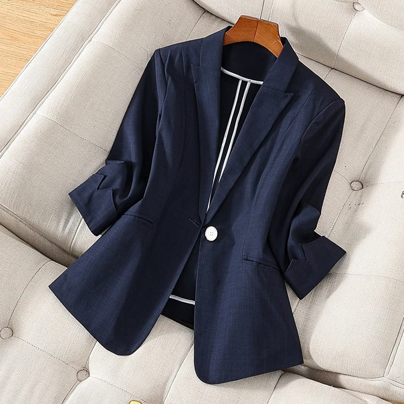 CLAIRE LINEN BLAZER