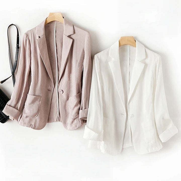 ROMI LINEN BLAZER