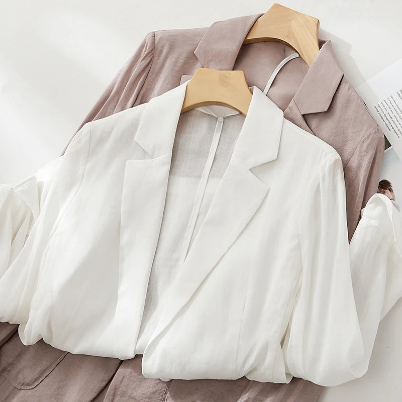 ROMI LINEN BLAZER
