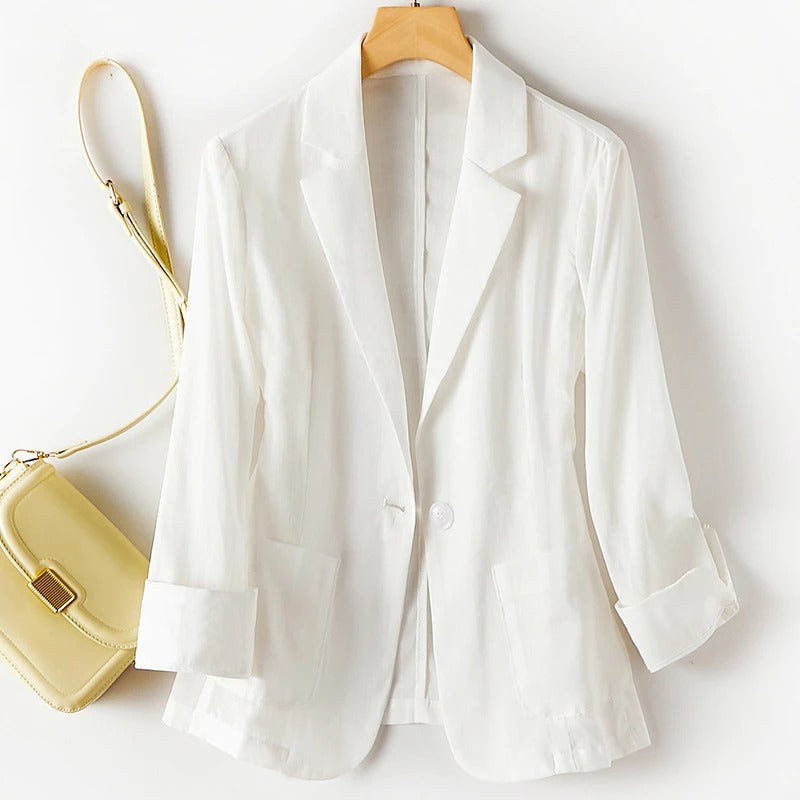 ROMI LINEN BLAZER