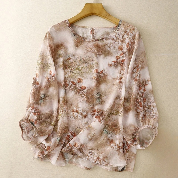 CLAIRE LINEN BLOUSE