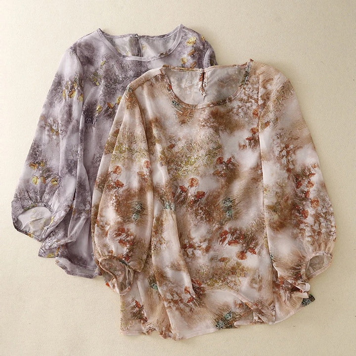 CLAIRE LINEN BLOUSE