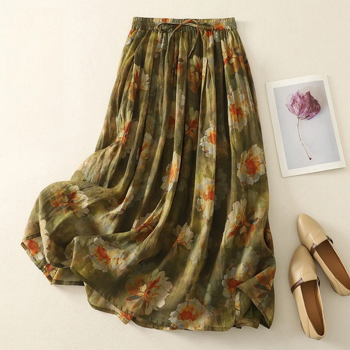 MELLY LINEN SKIRT