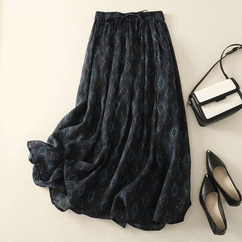 MELLY LINEN SKIRT