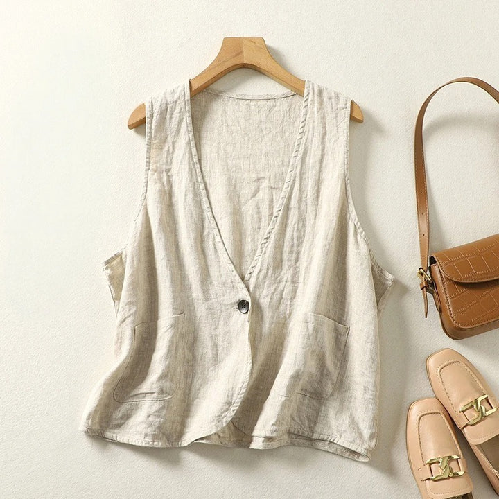 RICA LINEN VEST