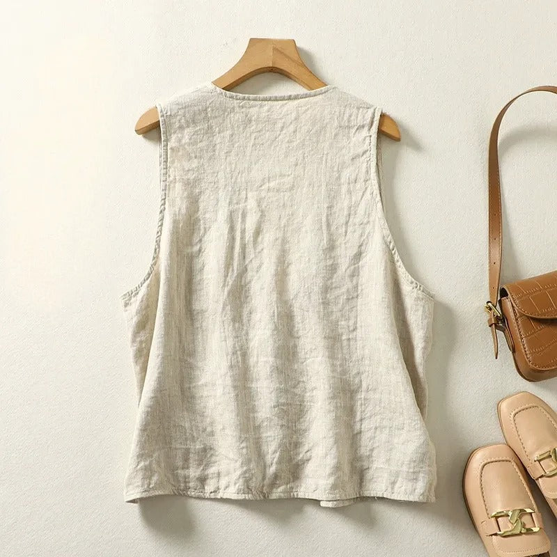 RICA LINEN VEST