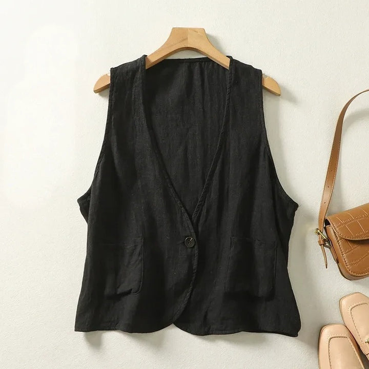 RICA LINEN VEST