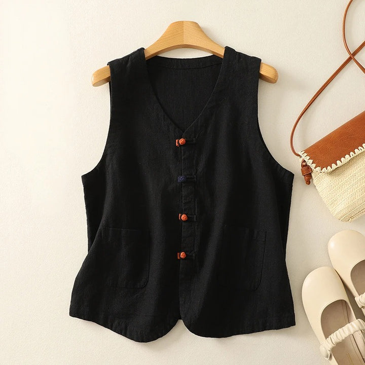 AMERA LINEN VEST