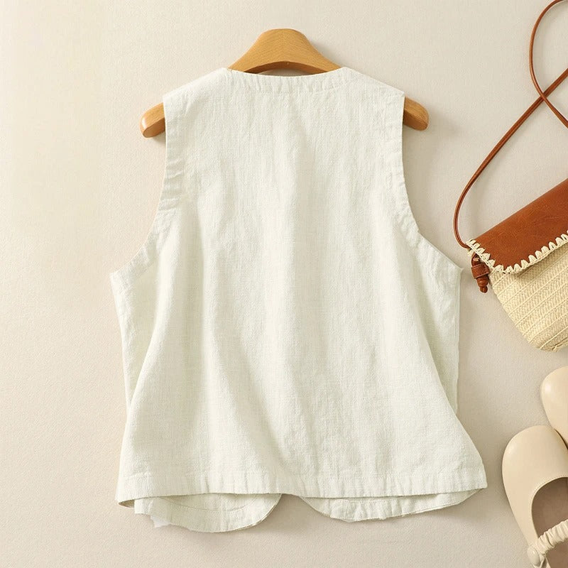 AMERA LINEN VEST