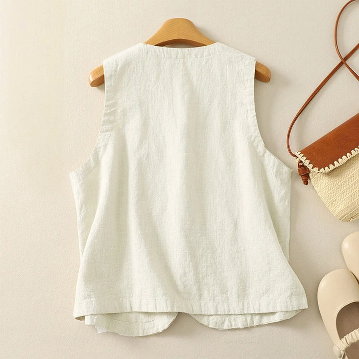 AMERA LINEN VEST
