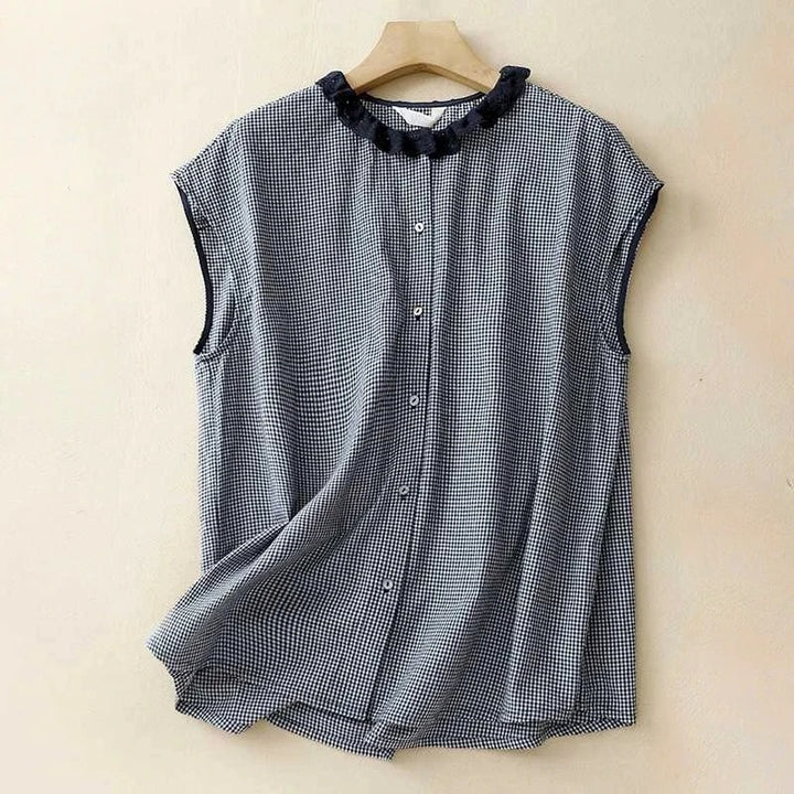 VICKY LINEN TOP