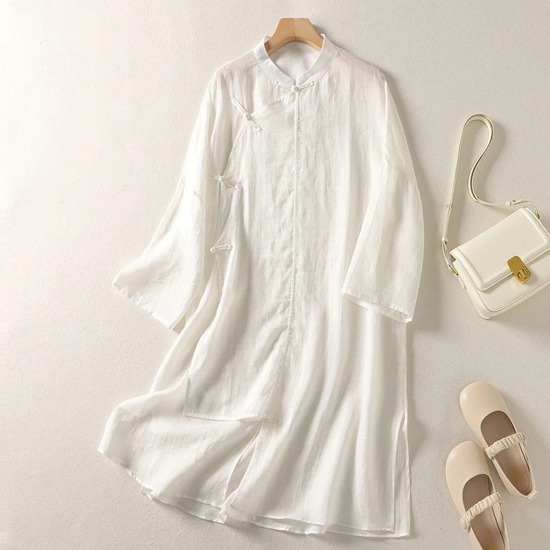 ARISHA LINEN CARDIGAN