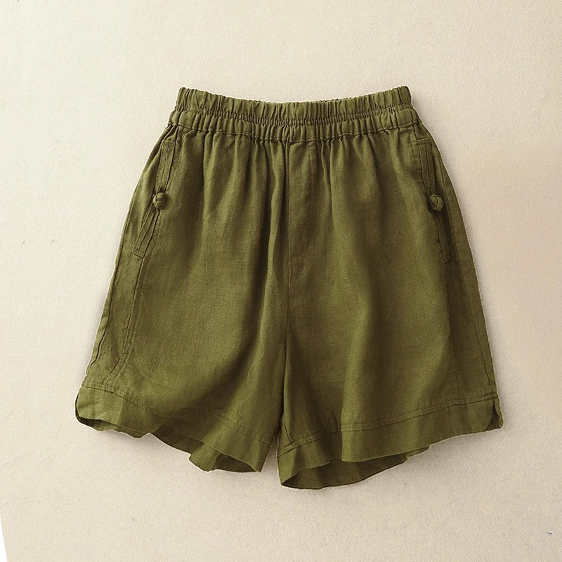 VICKY LINEN SHORTS