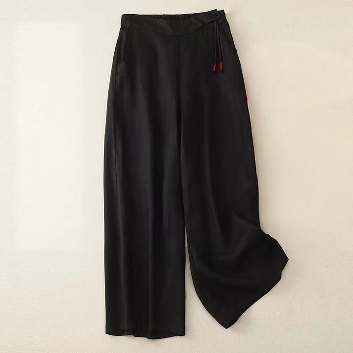 VIOLET LINEN PANTS