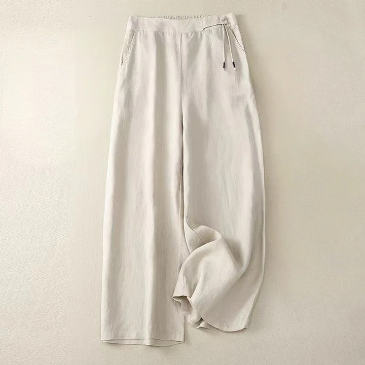 VIOLET LINEN PANTS