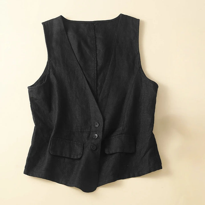 BRIDGET LINEN VEST