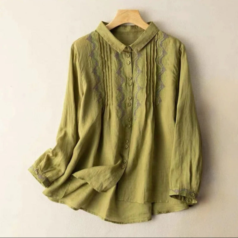 ADRIANA LINEN SHIRT