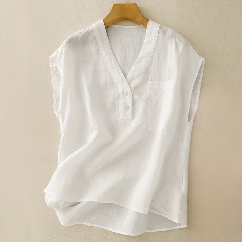 DIANA LINEN VEST
