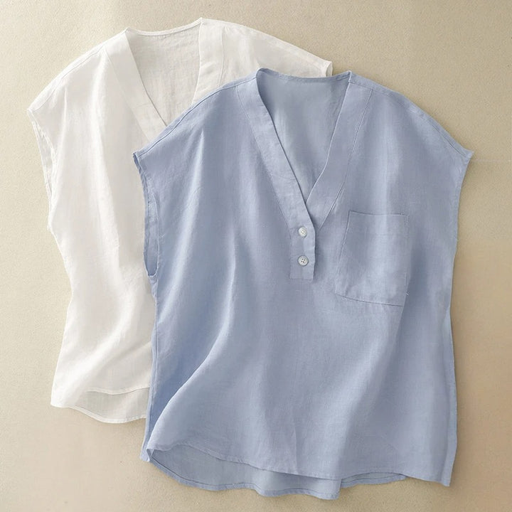 DIANA LINEN VEST