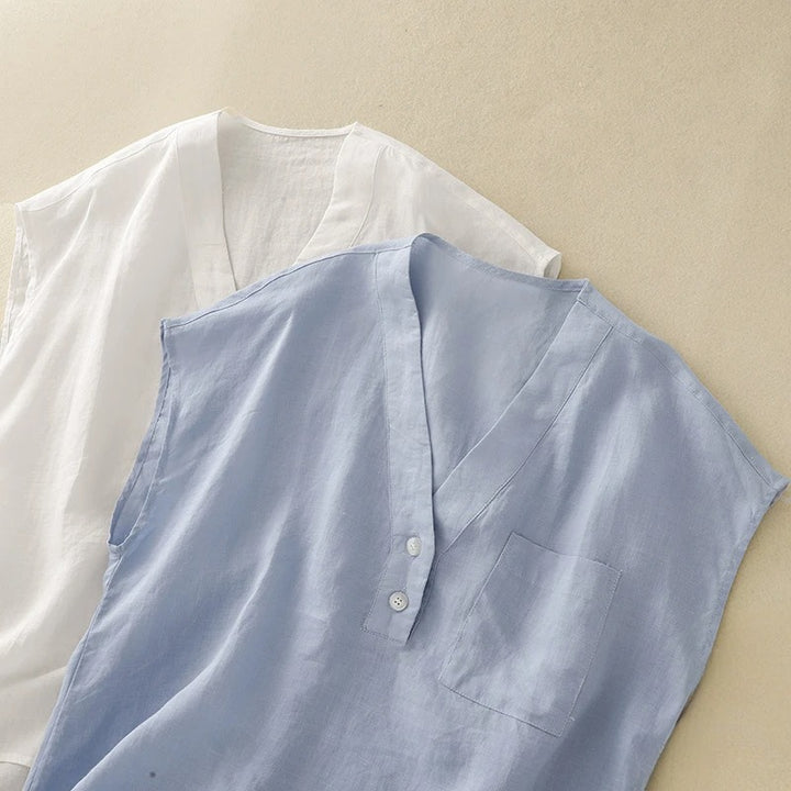 DIANA LINEN VEST