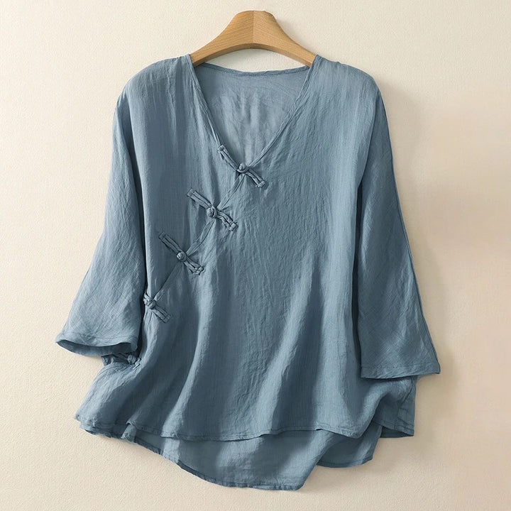 DANA LINEN BLOUSE