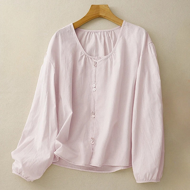 ROSA LINEN BLOUSE