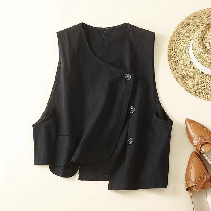 MADINA LINEN VEST