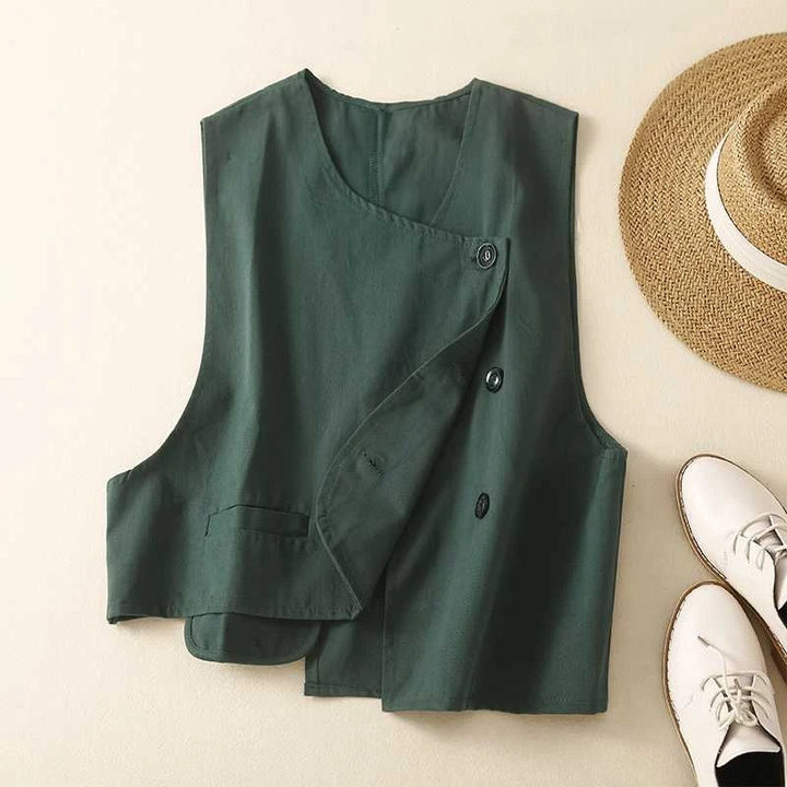MADINA LINEN VEST