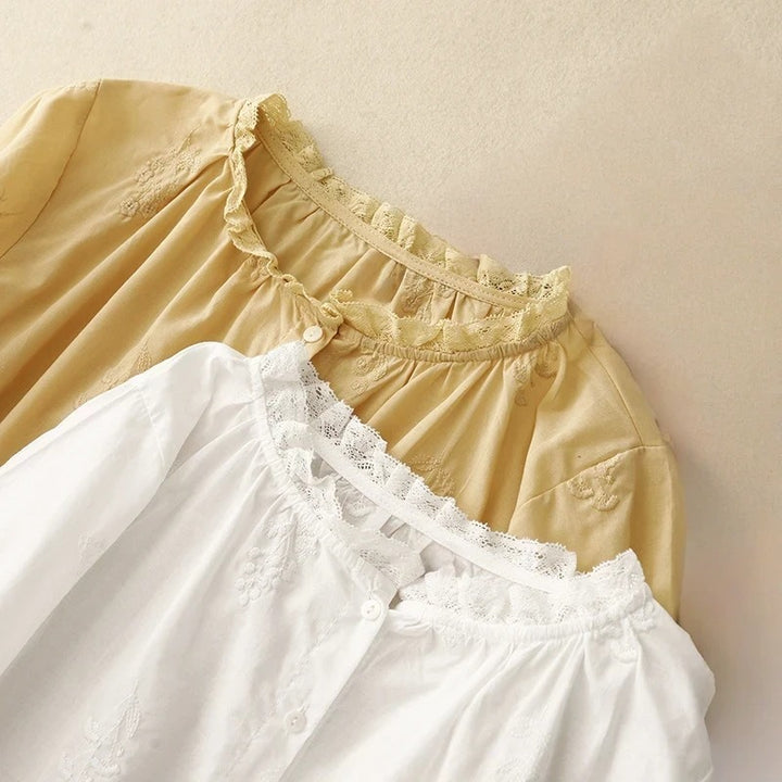 VICKY LINEN BLOUSE