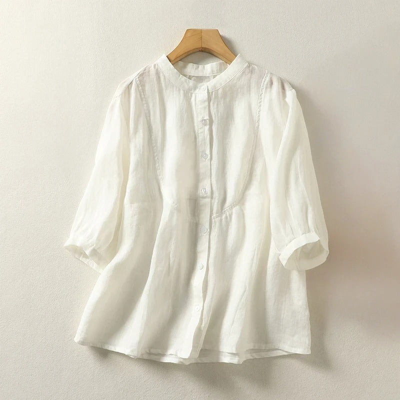 JESSICA LINEN BLOUSE