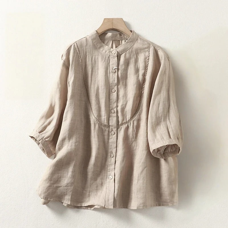JESSICA LINEN BLOUSE