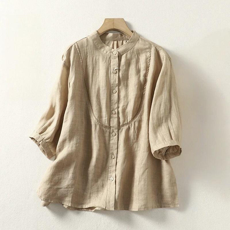 JESSICA LINEN BLOUSE