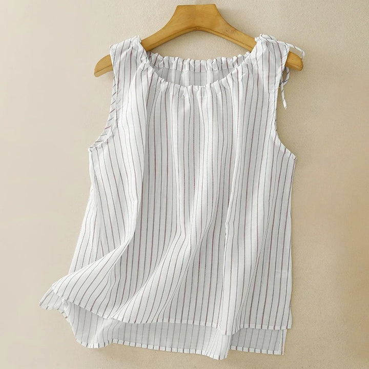 LIA LINEN TOP