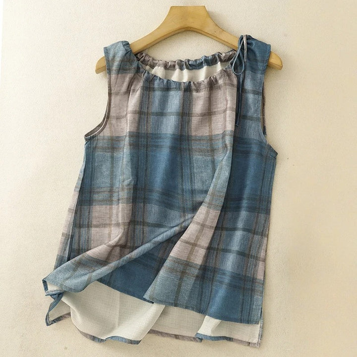 LIA LINEN TOP